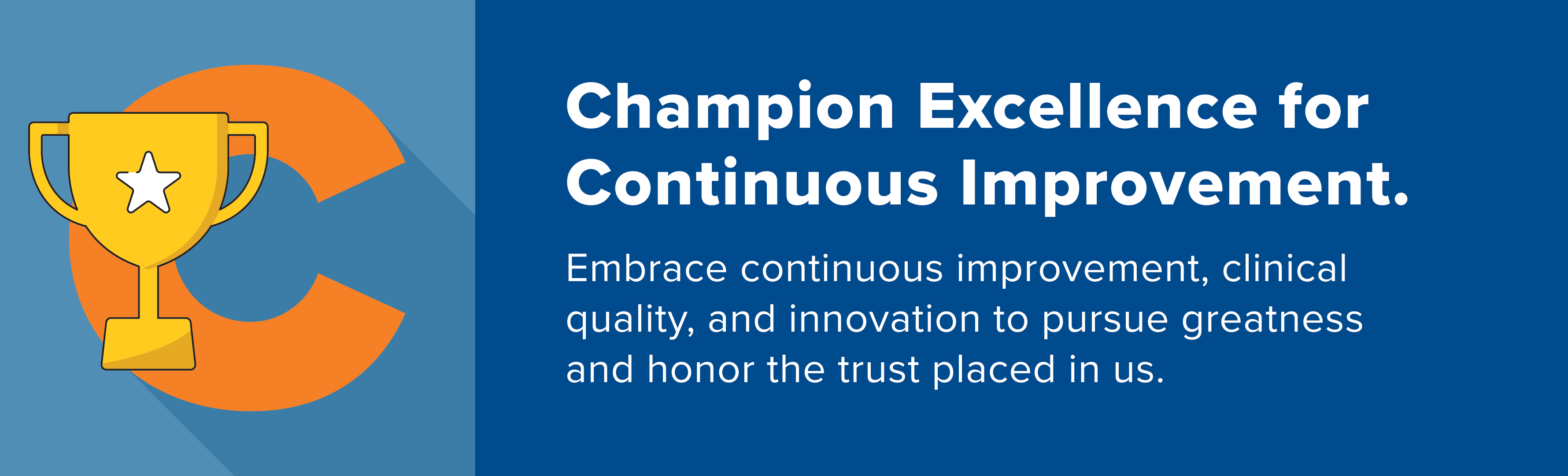 Core Values - Champion Excellence