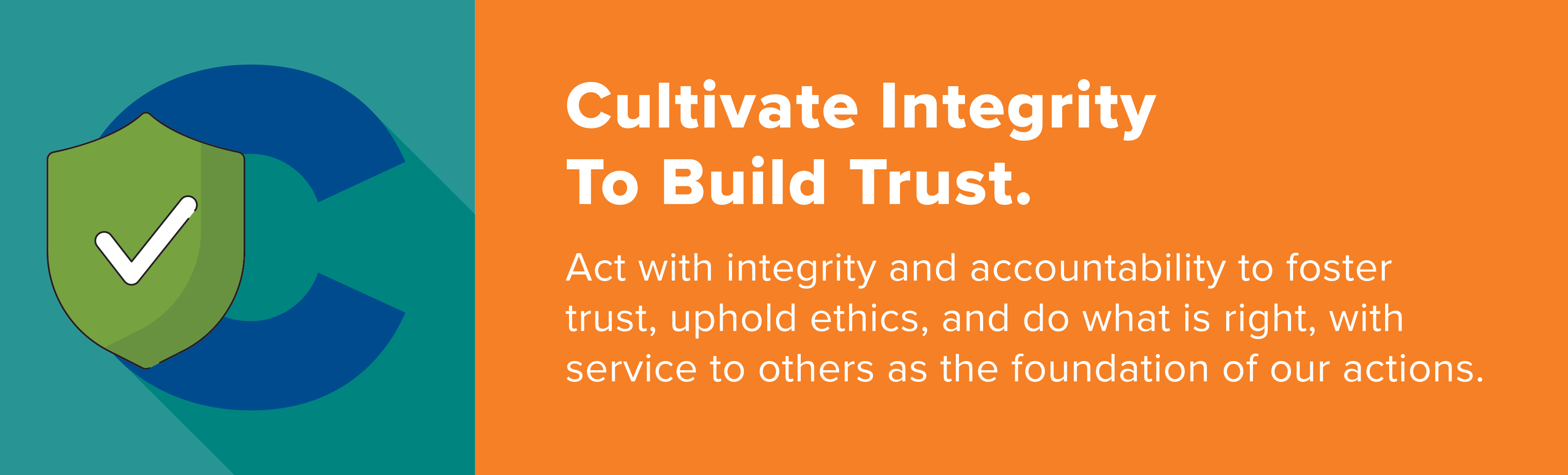 Core Values - Cultivate Integrity